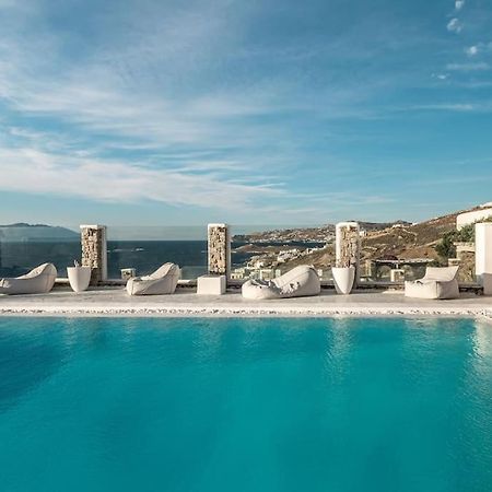 Mykonos Town Mykonos Sea View Luxury Villa By Calypso Sunset Villas מראה חיצוני תמונה
