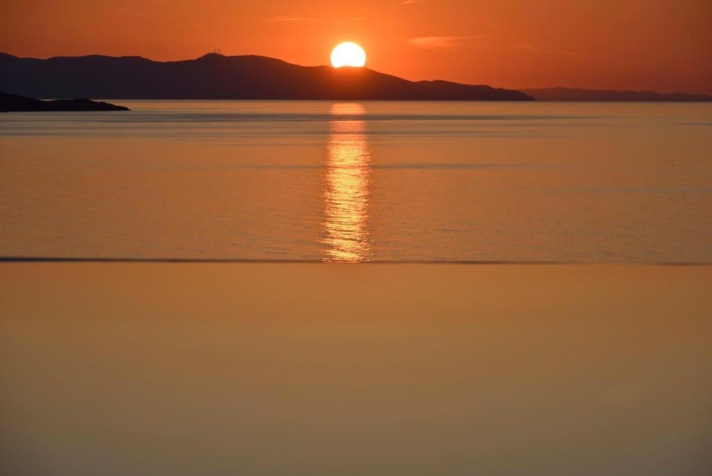 Mykonos Town Mykonos Sea View Luxury Villa By Calypso Sunset Villas מראה חיצוני תמונה
