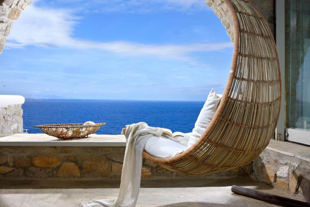Mykonos Town Mykonos Sea View Luxury Villa By Calypso Sunset Villas מראה חיצוני תמונה