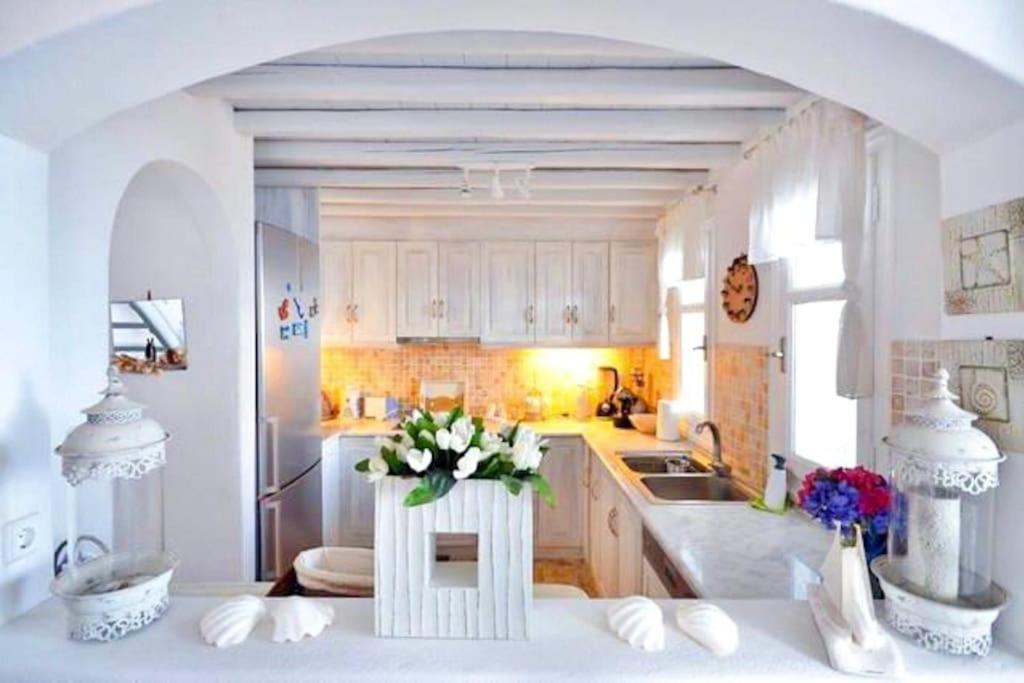 Mykonos Town Mykonos Sea View Luxury Villa By Calypso Sunset Villas מראה חיצוני תמונה