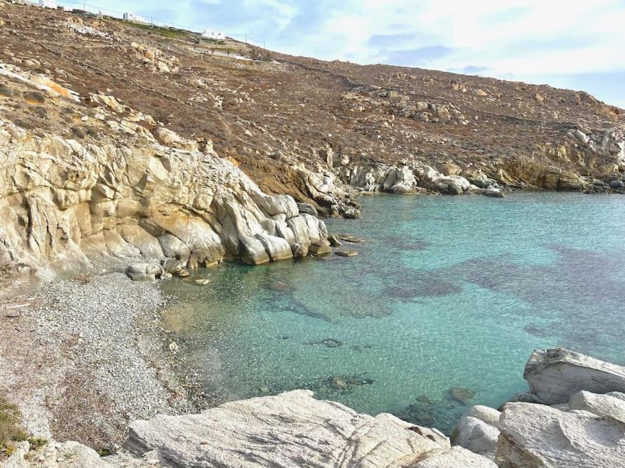 Mykonos Town Mykonos Sea View Luxury Villa By Calypso Sunset Villas מראה חיצוני תמונה