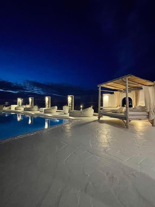 Mykonos Town Mykonos Sea View Luxury Villa By Calypso Sunset Villas מראה חיצוני תמונה