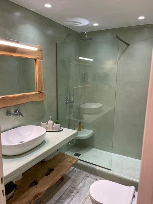 Mykonos Town Mykonos Sea View Luxury Villa By Calypso Sunset Villas מראה חיצוני תמונה